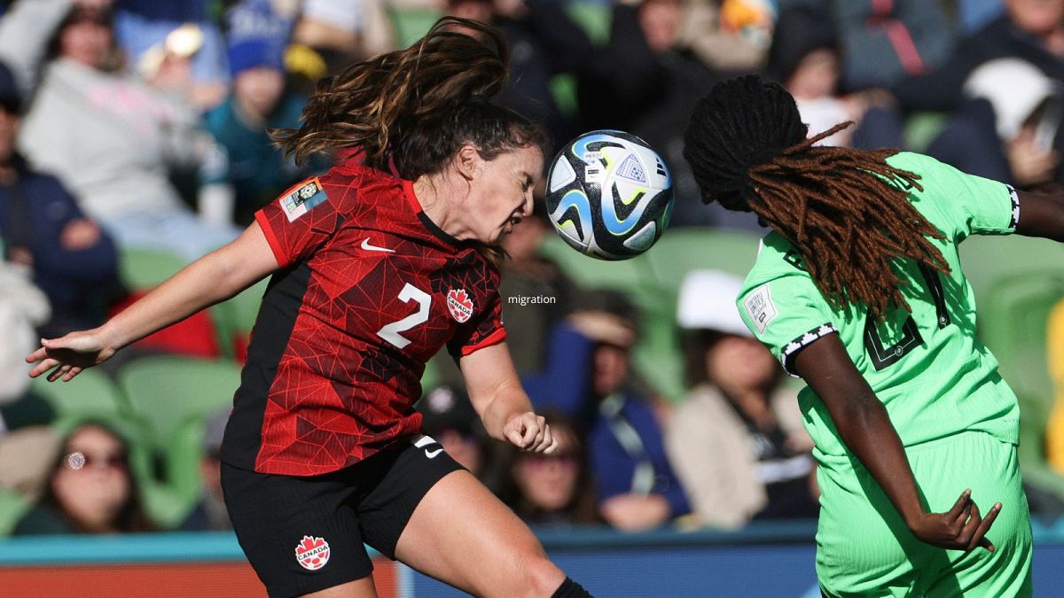 تساوی کانادا در مقابل نیجریه در مسابقات جام جهانی فوتبال زنان