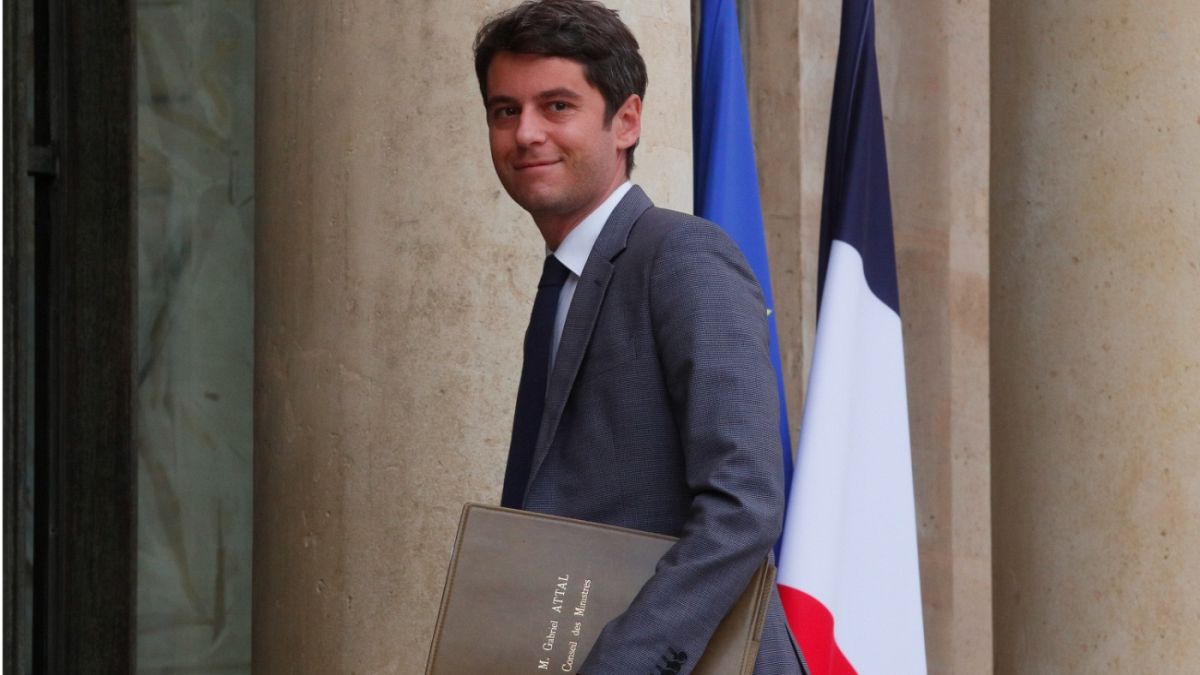 وزير التعليم الفرنسي غابريال أتال