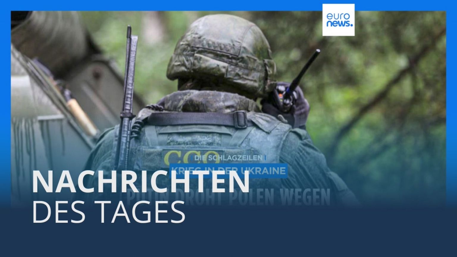 Nachrichten des Tages | 22. Juli - Morgenausgabe