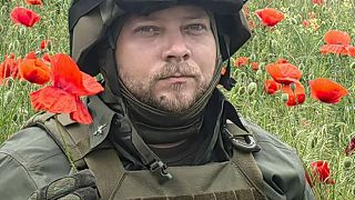 El corresponsal de guerra Rostislav Zhuravliov, fallecido en la región ucraniana de Zaporiyia.