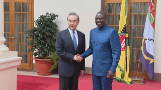 Ruto meets with Chinese diplomat Wang Yi ahead of BRICS talks