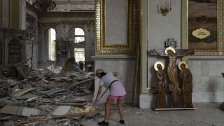 القصف ��لروسي طال كاثدرائية أوديسا المدرجة على لائحة اليونسكو
