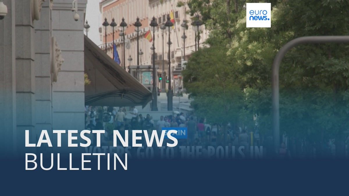 Latest news bulletin | July 23rd – Midday