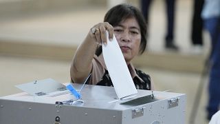 kambodzsai szavazó