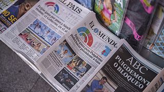 Os jornais espanhóis fizeram manchete com o impasse político