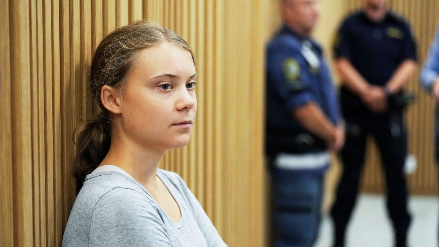 Greta Thunberg found guilty of failing to obey police at climate
