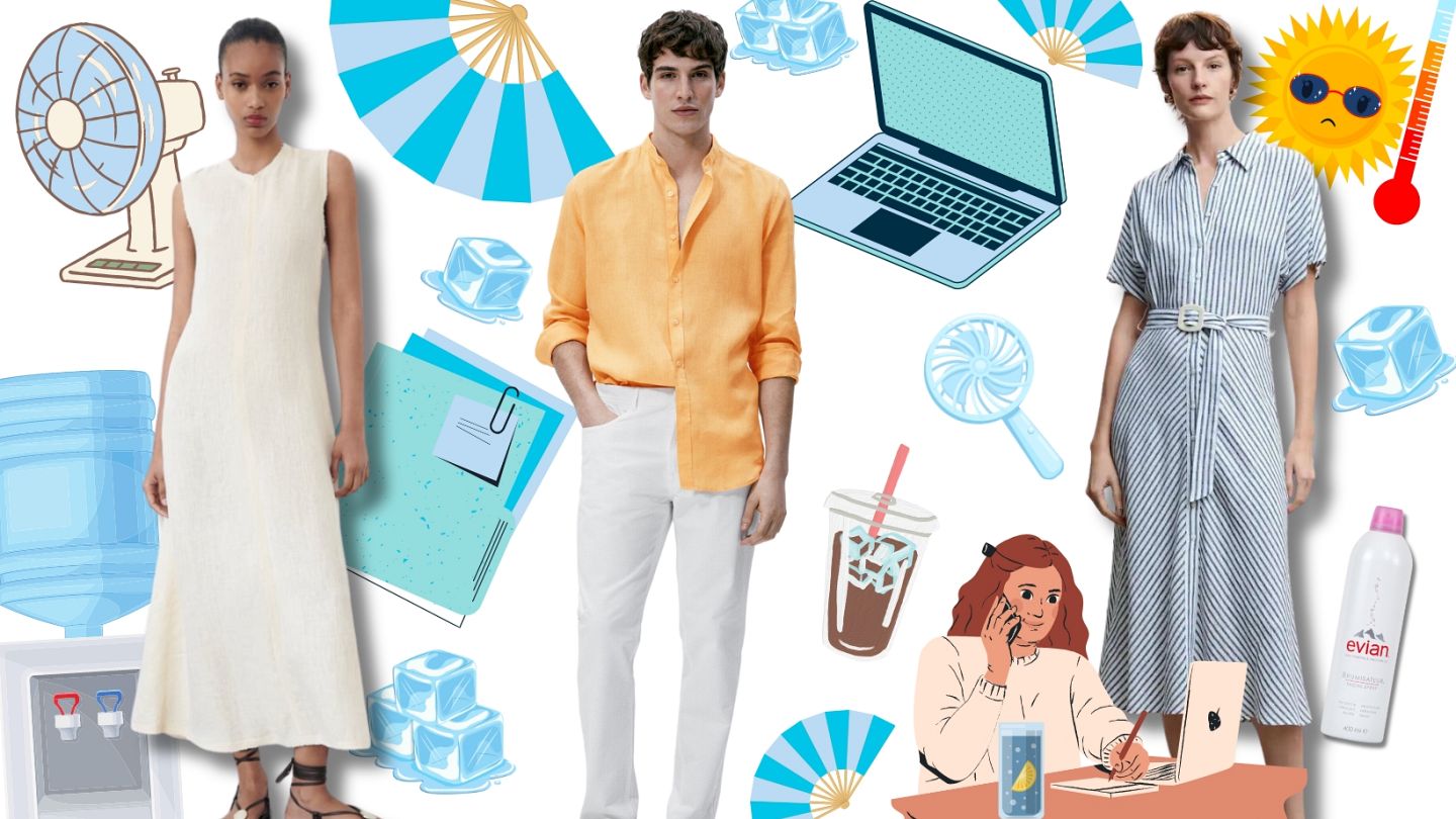 Ditch the denim! What to wear to the office in the heatwave