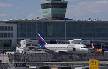 Archív fotó: álló gép a müncheni repülőtéren