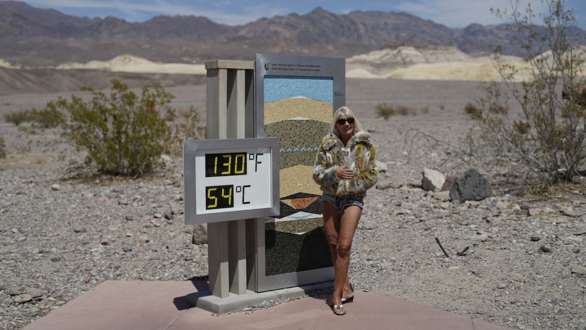 Turista per...caldo nella Valle della Morte. (16.7.2023)
