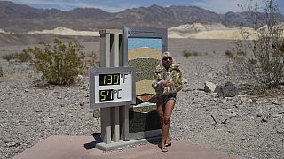 Turista per...caldo nella Valle della Morte. (16.7.2023)