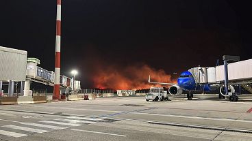 Incêndios alastram na Europa 