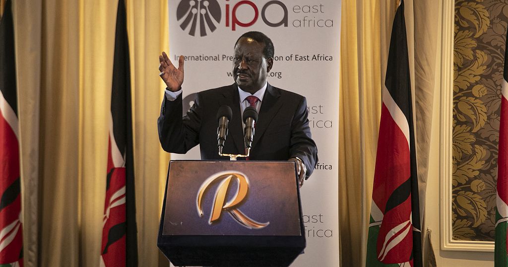 Kenya’s Odinga denounces ‘unprecedented police brutality’ against protesters