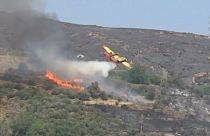 Tűz oltása közben zuhant le két pilótával a fedélzetén egy repülőgép Evia-szigetén