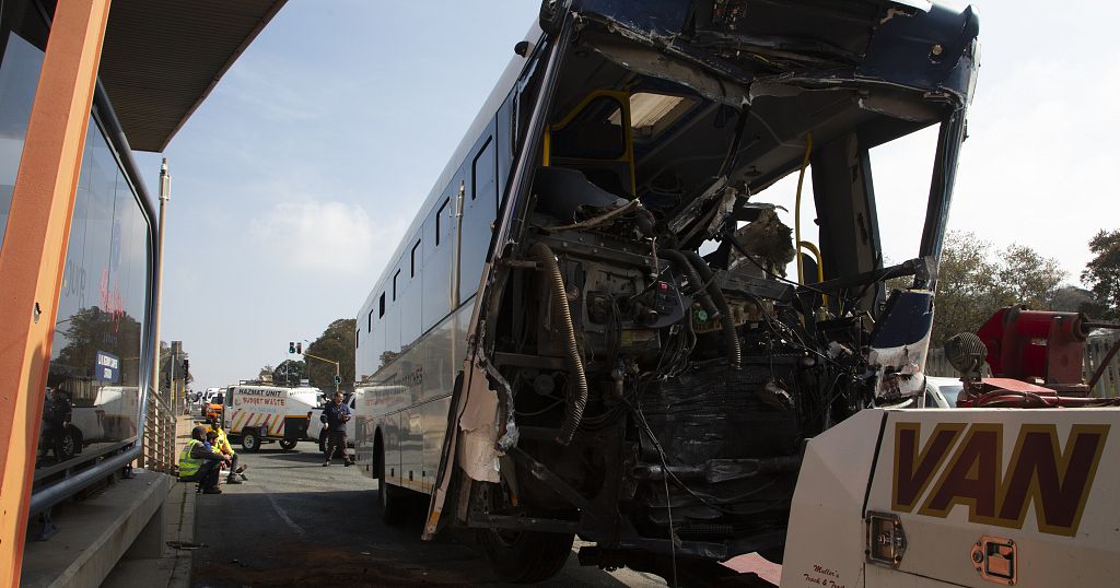 Dozens injured in Johannesburg bus collision