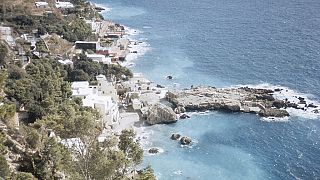 La Méditerannée, l'île de Capri en Italie