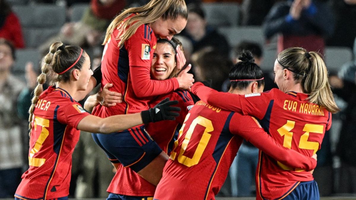 Espanha celebra quinto golo face à Zâmbia