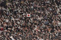 طرفداران ژاپنی مسابقات بیس‌بال، مارس ۲۰۲۳