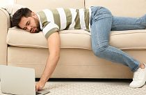 Many people are guilty of procrastination while working.