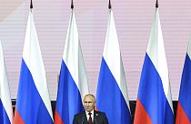 Putins Afrika-Gipfel in St. Petersburg, auf dem Jewgeni Prigoschin gesehen wurde