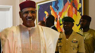 Nijer'in demokratik yollarla seçilmiş Cumhurbaşkanı Muhammed Bazoum
