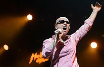 Irish singer Sinead O'Connor performs on the Stravinski Hall stage at the 49th Montreux Jazz Festival, in Montreux, Switzerland on July 4, 2015.