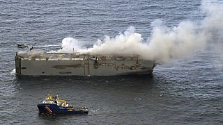 Η φωτιά στο πλοίο Fremantle Highway