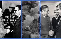 Kezet rázott Ma Ce-tunggal és Augusto Pinochettel, és utasítást adott Kambodzsa szőnyegbombázására