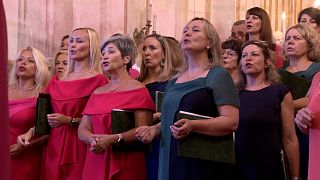 Koncert a kapolcsi Szentháromság-templomban a Művészetek Völgye fesztiválon
