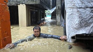 Inundaciones generadas por Doksuri en Filipinas