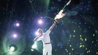 آنتونیو ربولو به هنگام روشن کردن مشعل المپیک ۱۹۹۲ بارسلون