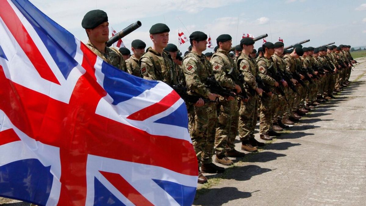 British servicemen