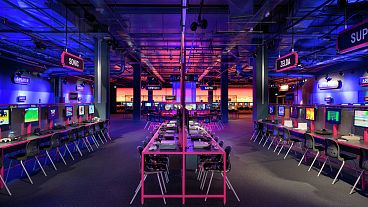Gallery view of Power Up, the Science Museum’s hands-on gaming experience.
