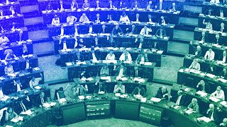 MEPs vote on climate change issues at the European Parliament in Strasbourg, September 2022