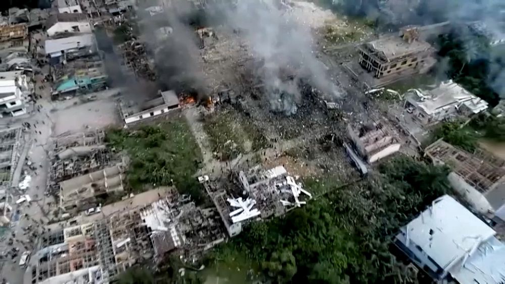 Deadly Explosion in Southern Thailand: Unlicensed Fireworks Warehouse ...