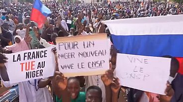 Manifestações no Níger