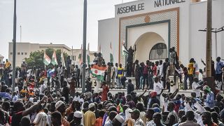 Manifestação na capital do Níger