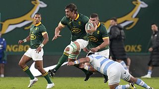 Rugby : l'Afrique du Sud s'impose difficilement face à l'Argentine