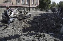 Ermittlungen in Donetsk nach dem Beschuss