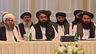 مسؤولون من طالبان في قطر [أرشيف]