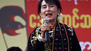  La prix Nobel de la Paix Aung San Suu Kyi (archive)