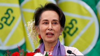 آنگ سان سوچی رهبر مخالفان میانمار
