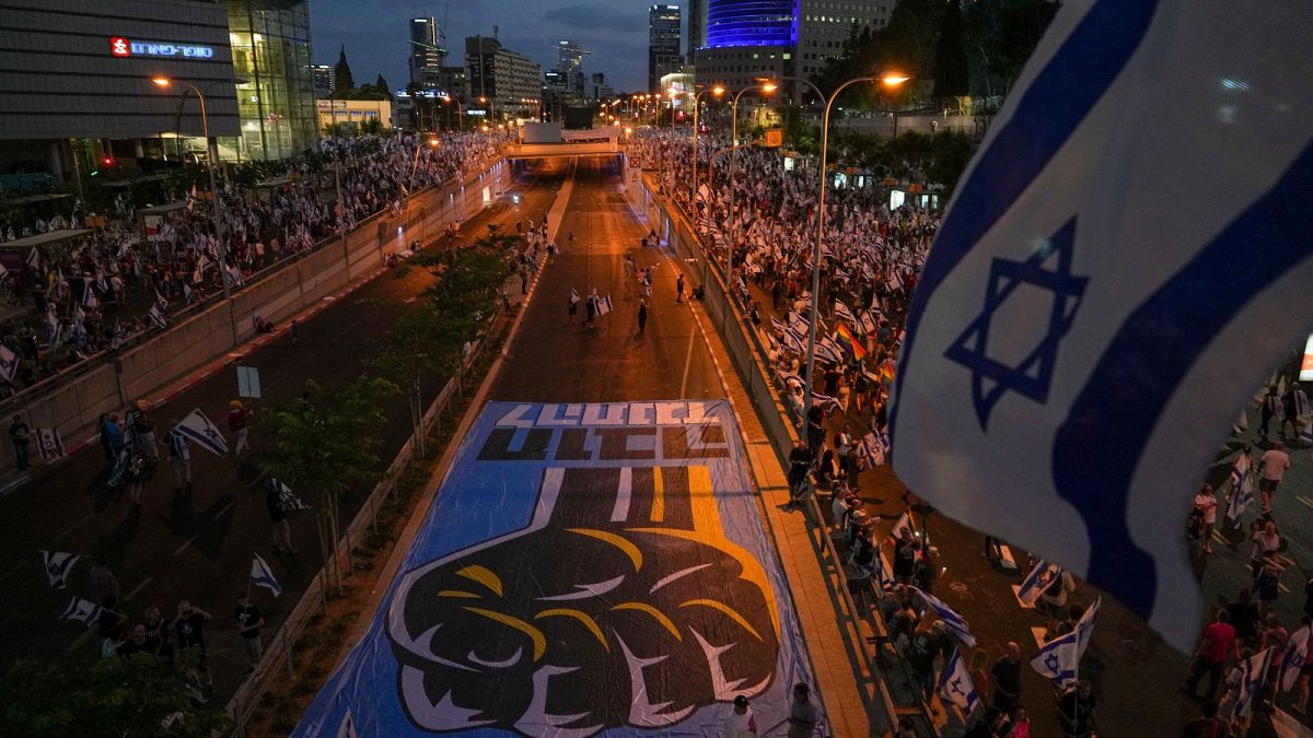 تظاهرات در اسرائيل