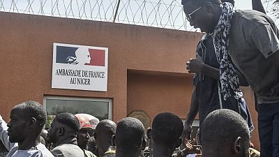 France's former envoy to Niger returns to Paris after weeks of tension