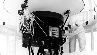 Voyager 2 at the Kennedy Space Center, Florida, 4 August 1977
