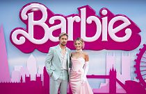 Ryan Gosling ve Margot Robbie, Londra'da düzenlenen 'Barbie' filminin galasına katıldı.  12 Temmuz 2023  
