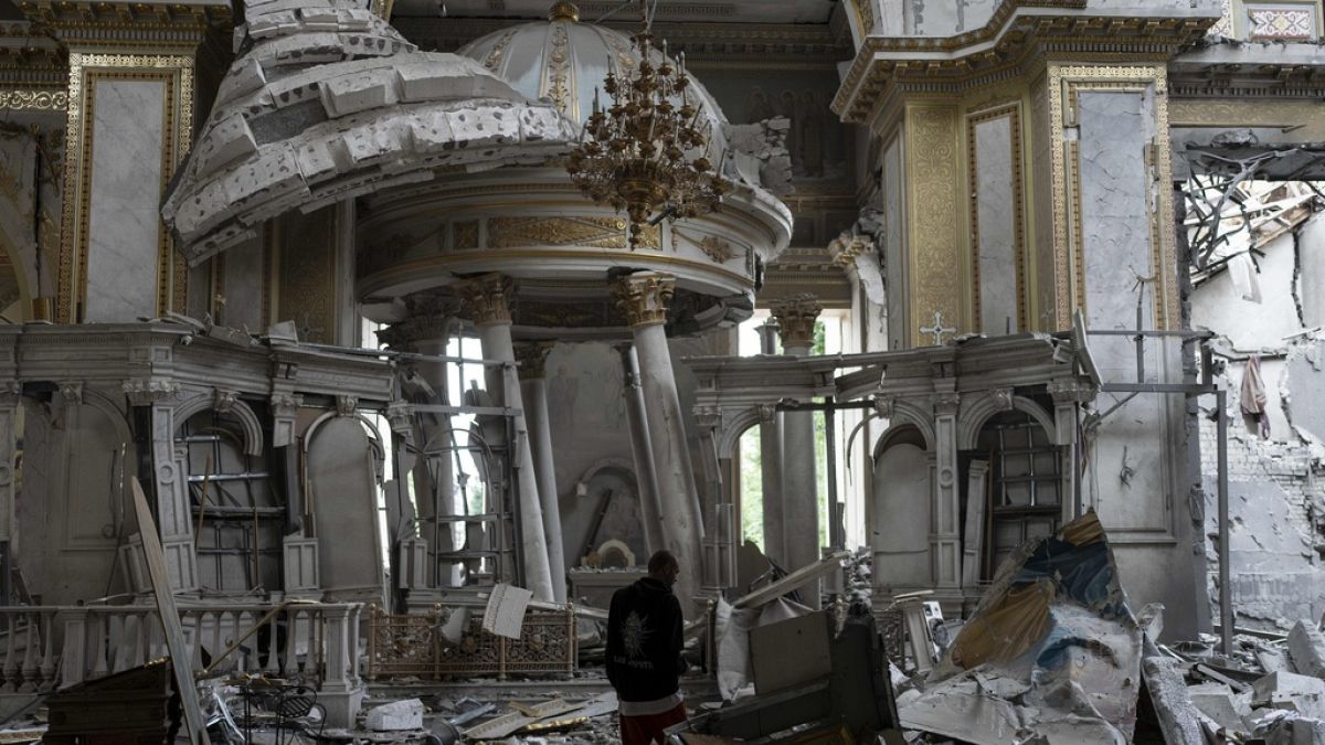 Nach dem Angriff auf die Kathedrale von Odessa in der Ukraine - alles nur Fake?