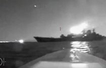 کشتی‌های جنگی روسیه در بندر نووراسییسک