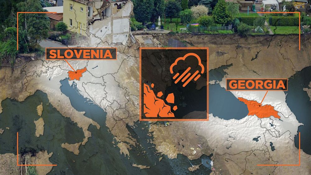 Екстремно време: Наводнения и свлачища убиха най-малко 11 в Грузия, принудиха евакуации в Словения