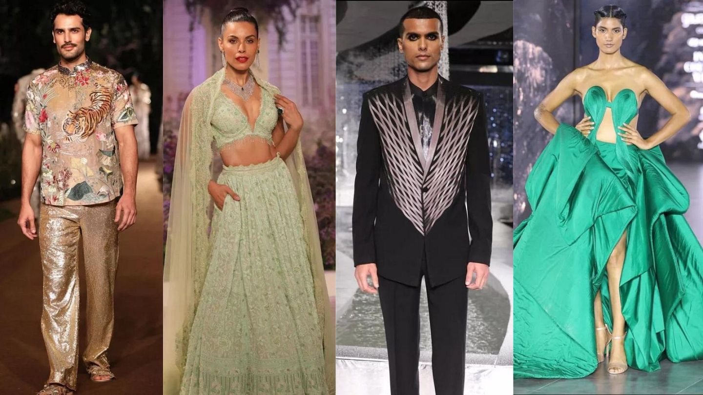 Trending: New Silhouettes That We Are Loving!  Indian silk dresses, Indian fashion  dresses, Indian designer outfits