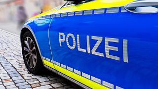 ФАЙЛ: Немецкий полицейский автомобиль